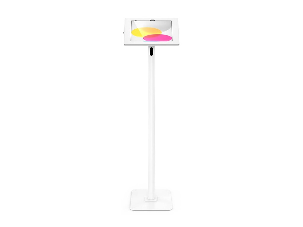 Compulocks Apex - Befestigungskit (Gehäuse, Aufstellung) - für Tablett - verriegelbar - hochwertiges Aluminium, Metallrahmen - weiß - Bodenmontage, freistehend - für Apple 10.9-inch iPad (10. Generation) - Image 2