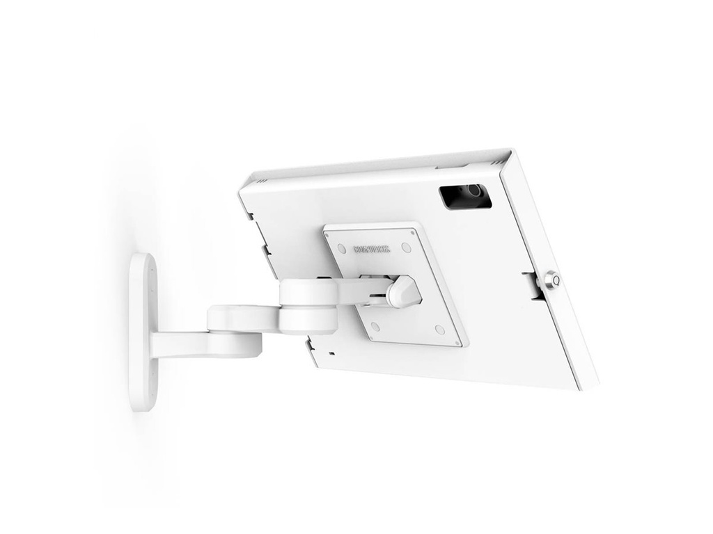 Compulocks Apex - Befestigungskit (Gehäuse, Schwenkarm) - für Tablett - verriegelbar - Metallrahmen - weiß - Wandmontage, Thekenbereich, flach oberflächenmontierbar - für Apple 10.9-inch iPad (10. Generation) - Image 3