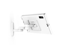 Compulocks Apex - Befestigungskit (Gehäuse, Schwenkarm) - für Tablett - verriegelbar - Metallrahmen - weiß - Wandmontage, Thekenbereich, flach oberflächenmontierbar - für Apple 10.9-inch iPad (10. Generation) - Image 3