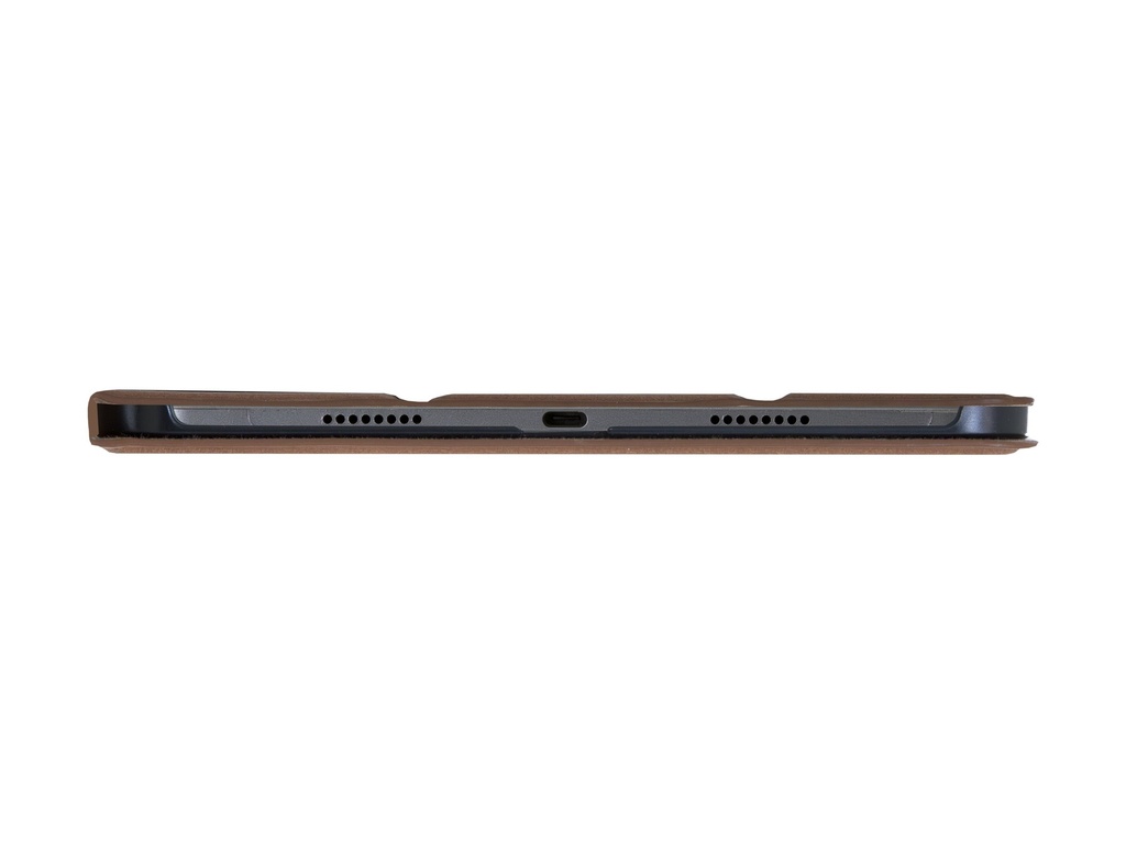 dbramante1928 Risskov - Flip-Hülle für Tablet - genarbtes Leder - Hellbraun (10.9" - 11") - Image 3
