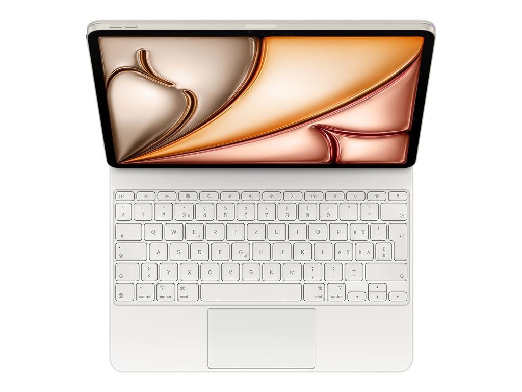 Apple iPad Air Magic Keyboard 13 White-Swm - Tastatur - QWERTZ - Image 2
