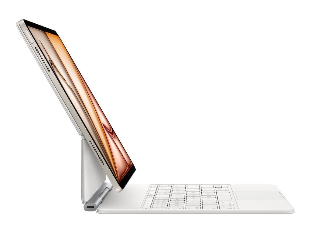 Apple iPad Air Magic Keyboard 13 White-Swm - Tastatur - QWERTZ - Image 3