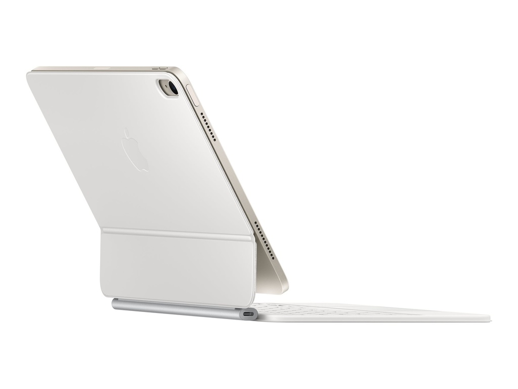 Apple Magic Keyboard - Tastatur und Foliohülle - mit Trackpad - Apple Smart connector - QWERTY - Dänisch - weiß - für 10.9-inch iPad Air (4. Generation, 5. Generation) - Image 5