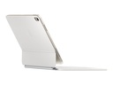 Apple Magic Keyboard - Tastatur und Foliohülle - mit Trackpad - Apple Smart connector - QWERTY - Dänisch - weiß - für 10.9-inch iPad Air (4. Generation, 5. Generation) - Image 5
