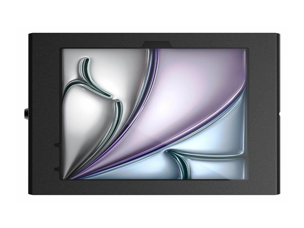 Compulocks iPad Air M2 & M3 11", Apex Secured Enclosure Wall Mount - Black - Gehäuse - für Tablett - Glasbefestigung, Raum - verriegelbar - hochwertiges Aluminium - Schwarz - Bildschirmgröße: 27.94 cm (11") - Image 2
