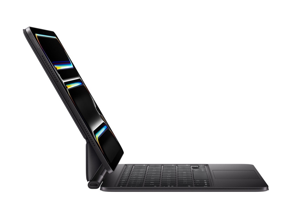 Apple Magic Keyboard - Tastatur und Foliohülle - mit Trackpad - hinterleuchtet - Apple Smart connector - QWERTY - Ukrainisch - Schwarz - für 11-inch iPad Pro (M4, M5) - Image 3