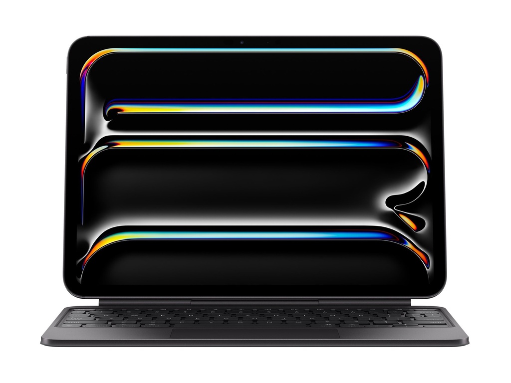 Apple Magic Keyboard - Tastatur und Foliohülle - mit Trackpad - hinterleuchtet - Apple Smart connector - QWERTY - Ukrainisch - Schwarz - für 11-inch iPad Pro (M4, M5) - Image 4