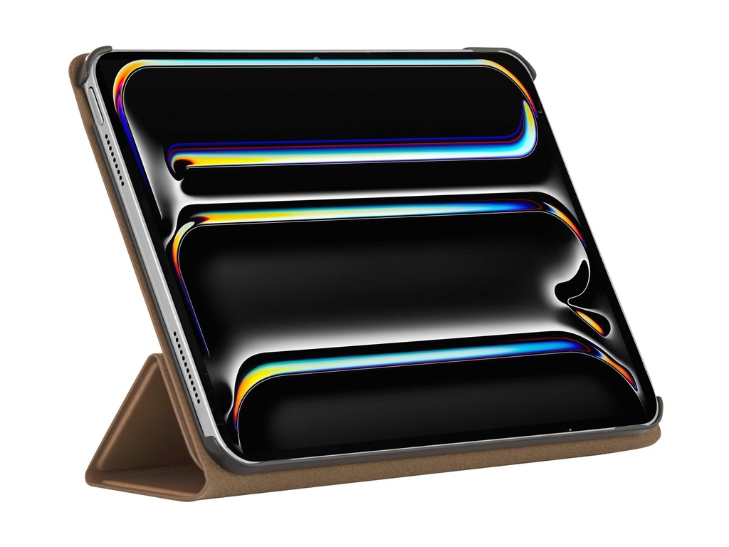 dbramante1928 Risskov - Flip-Hülle für Tablet - genarbtes Leder - Hellbraun - für Apple 11-inch iPad Pro (M4, M5) - Image 4