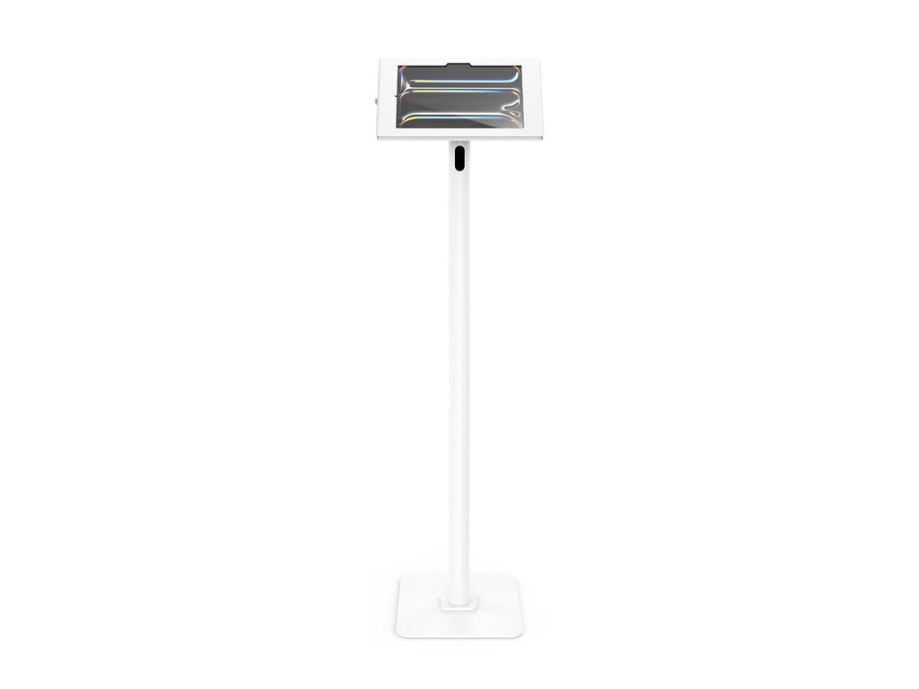 Compulocks Ständer-Kit - freiliegende Front-/Rückkamera und Sensoren - für Tablett - verriegelbar - hochwertiges Aluminium - weiß - Bodenaufstellung, freistehend - für Apple 11-inch iPad Pro (M4, M5) - Image 4