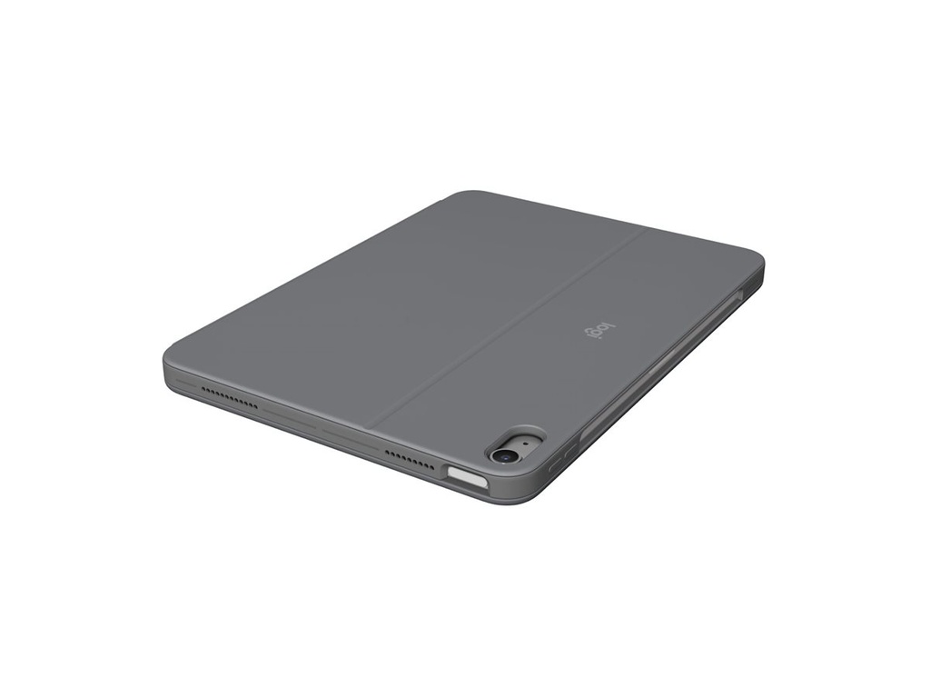 Logitech Combo Touch - Tastatur und Foliohülle - mit Trackpad - hintergrundbeleuchtet - Apple Smart connector - QWERTZ - Deutsch - Oxford Gray - für Apple 13-inch iPad Air (M2, M3) - Image 3