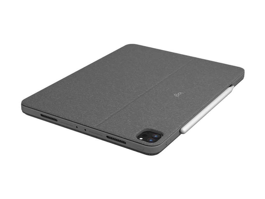 Logitech Combo Touch - Tastatur und Foliohülle - mit Trackpad - hinterleuchtet - Apple Smart connector - QWERTZ - Deutsch - Graphite - für Apple 13-inch iPad Pro (M4) - Image 2