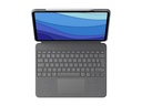 Logitech Combo Touch - Tastatur und Foliohülle - mit Trackpad - hinterleuchtet - Apple Smart connector - QWERTZ - Deutsch - Graphite - für Apple 13-inch iPad Pro (M4) - Image 3