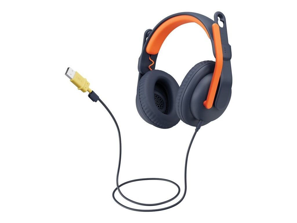 Logitech Zone Learn On-Ear Wired Headset for - Image 3
