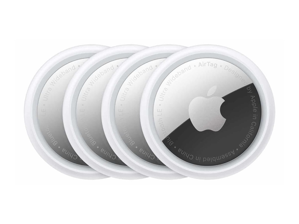 Apple AirTag - Anti-Verlust Bluetooth-Tag für Handy, Tablet (Packung mit 4)
