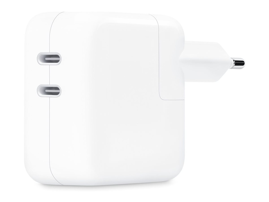 Apple Netzteil - 35 Watt - 2 Ausgabeanschlussstellen (USB-C)