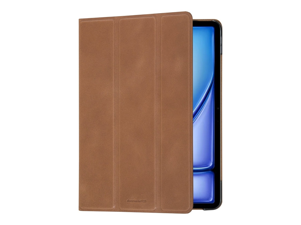 dbramante1928 Risskov - Flip-Hülle für Tablet - genarbtes Leder - Hellbraun (10.9" - 11")