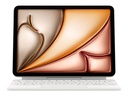 Apple Magic Keyboard - Tastatur und Foliohülle - mit Trackpad - Apple Smart connector - QWERTY - Dänisch - weiß - für 10.9-inch iPad Air (4. Generation, 5. Generation)