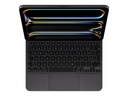 Apple Magic Keyboard - Tastatur und Foliohülle - mit Trackpad - hinterleuchtet - Apple Smart connector - QWERTZ - Deutsch - Schwarz - für 11-inch iPad Pro (M4, M5)