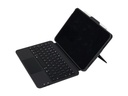 DEQSTER Prime - Tastatur und Foliohülle (Tastatur) iPad Air 11" QWERTZ, Schwarz