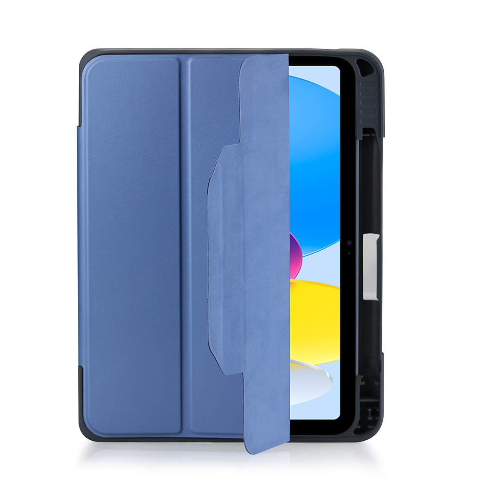 DEQSTER Rugged Max Case iPad 10.9” (10. Gen. & A16), Blau, Eco-Pack