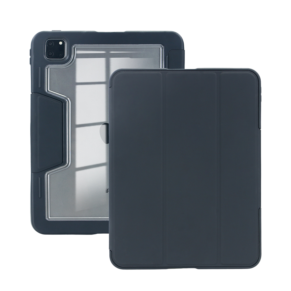 DEQSTER Rugged Case #RT2 iPad Pro 11” (M4) 2024, Schwarz, Eco-Pack
