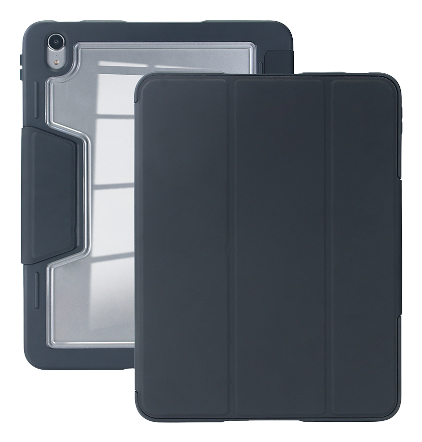 DEQSTER Rugged Case #RT2 iPad Air 13” (M2) 2024, (M3) 2025, Schwarz, Eco-Pack