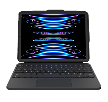 DEQSTER Prime Keyboard, iPad Pro 11" (M4 / M5), DE-QWERTZ, Black (PKU5)