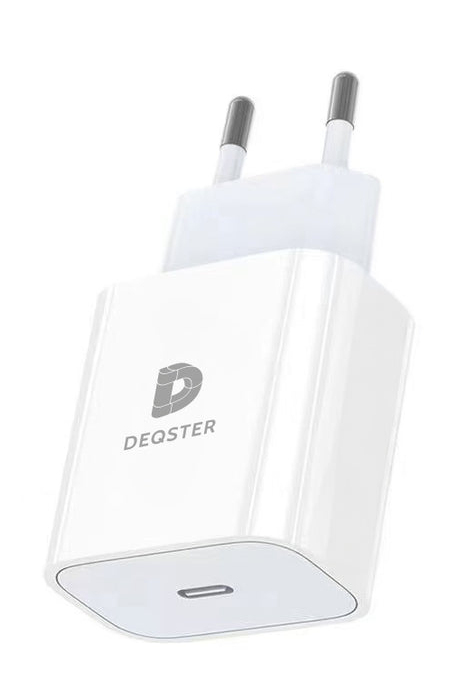 DEQSTER 20W USB-C Charger V2, EU-Plug, GS Zertifzierung