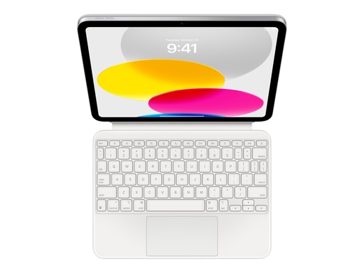 Apple Magic Keyboard Folio - Tastatur und Foliohülle - mit Trackpad - Apple Smart connector - QWERTY - International Englisch - für 10.9-inch iPad (10. Generation)