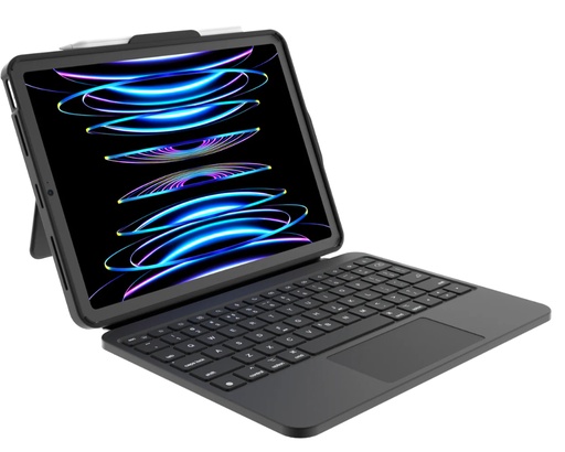 DEQSTER Prime Keyboard, iPad Air 13" (M2 / M3 / M4), DE-QWERTZ, Black